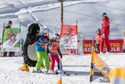 Kinder-Skikurse in der Schischule Top Alpin in Altenmarkt-Zauchensee, Ski amadé