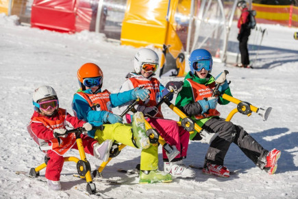 Kinder-Skikurse in der Schischule Top Alpin in Altenmarkt-Zauchensee, Ski amadé